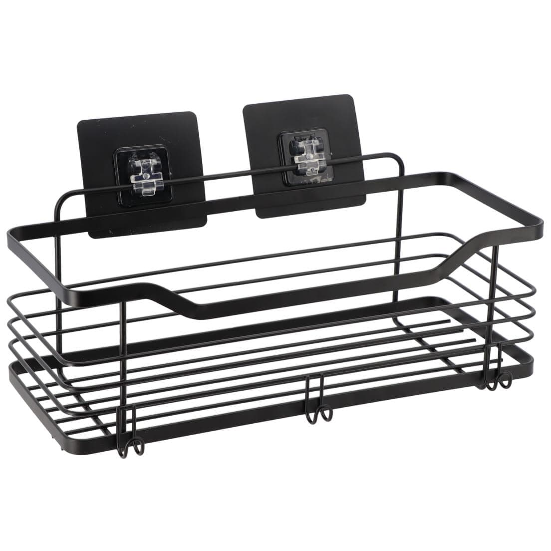 Tendance Zidna Žičana Polica Samolepljiva 3m 31 X 15,5 X 16,5 Metal Crna