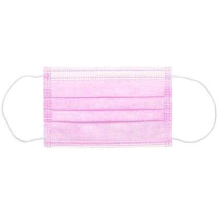 Zaštitne maske za decu Troslojne Roze 50 komada