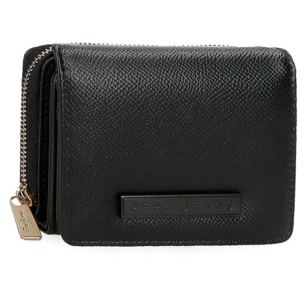 Novčanik na preklop 10cm Pepe Jeans Elia black 79482