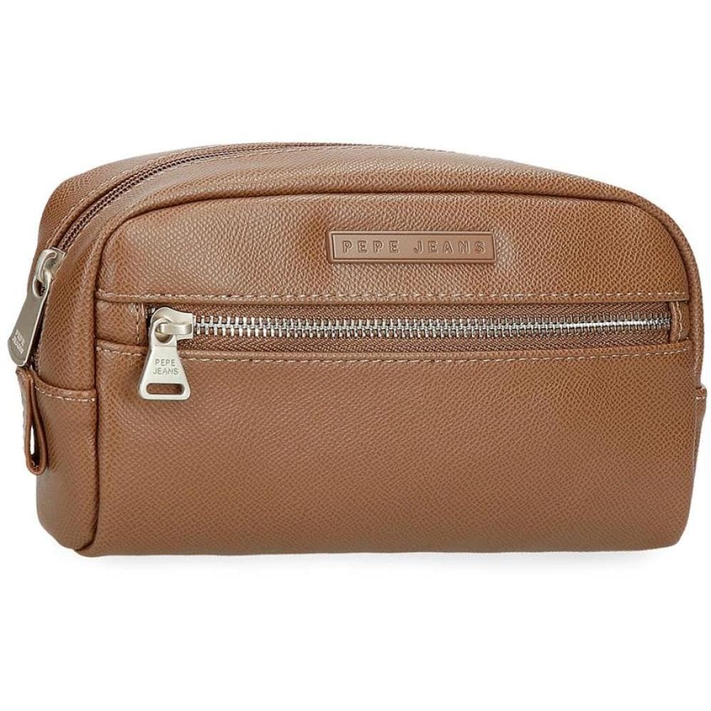Ženski neseser od eko kože Pepe Jeans Elia brown 79446