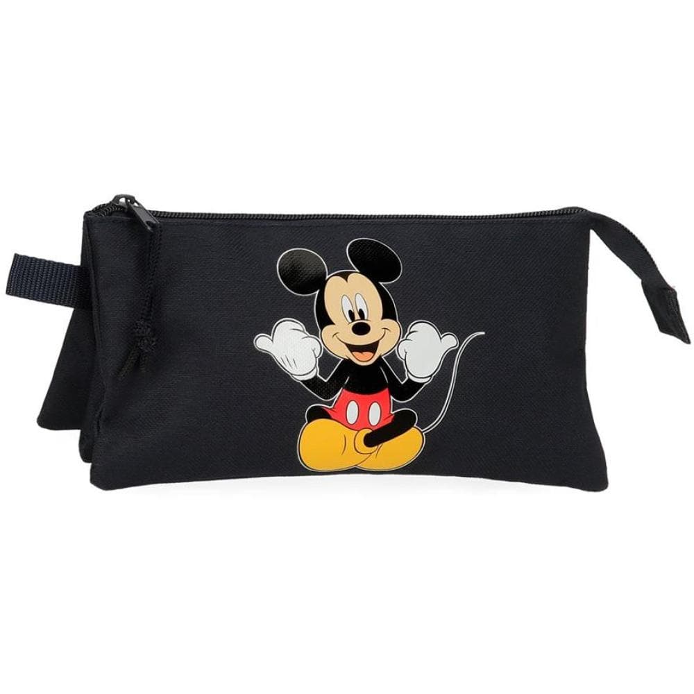 Pernica sa 3 pregrade Disney Mickey Cheerful black 43343