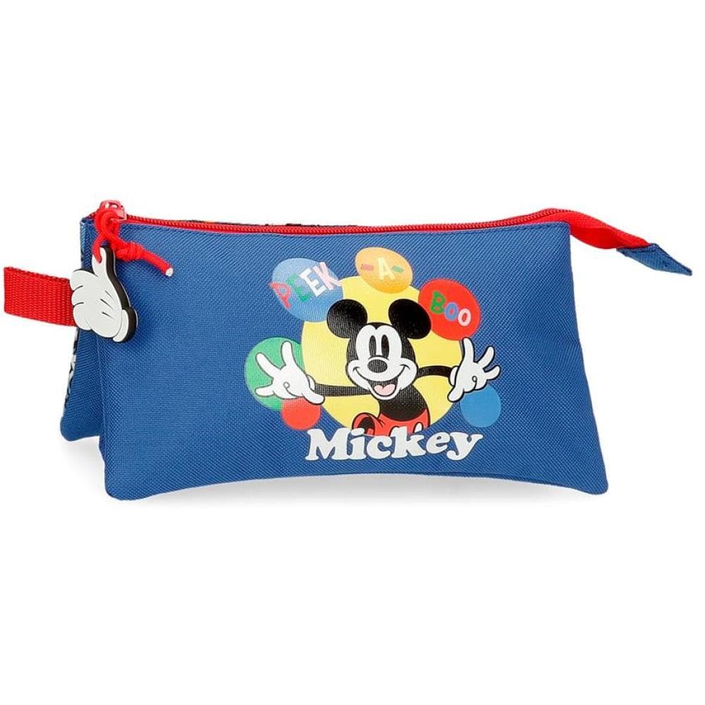 Pernica sa 3 pregrade Disney Mickey Peek-a-boo blue 42243