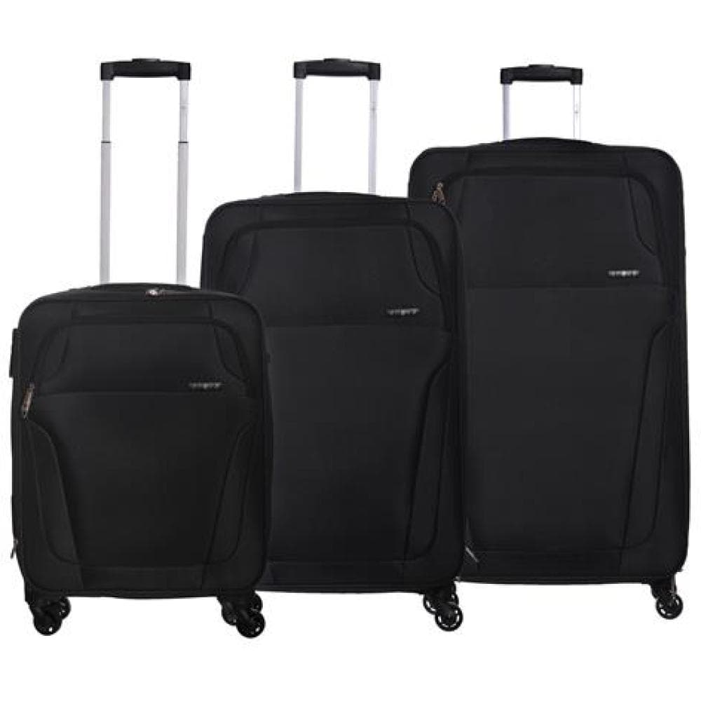 Komplet putnih kofera Enova Vigo black 522140