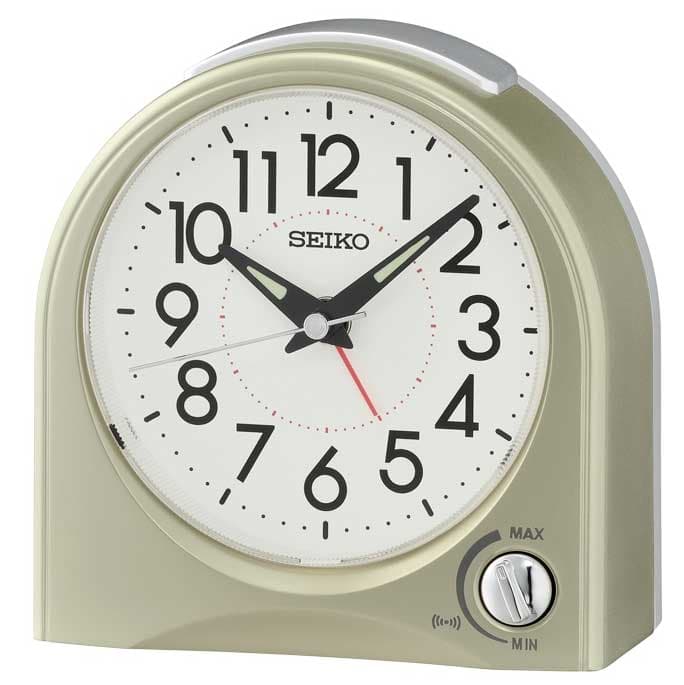 Seiko Stoni sat sa budilnikom i noćnim svetlom QHE204G