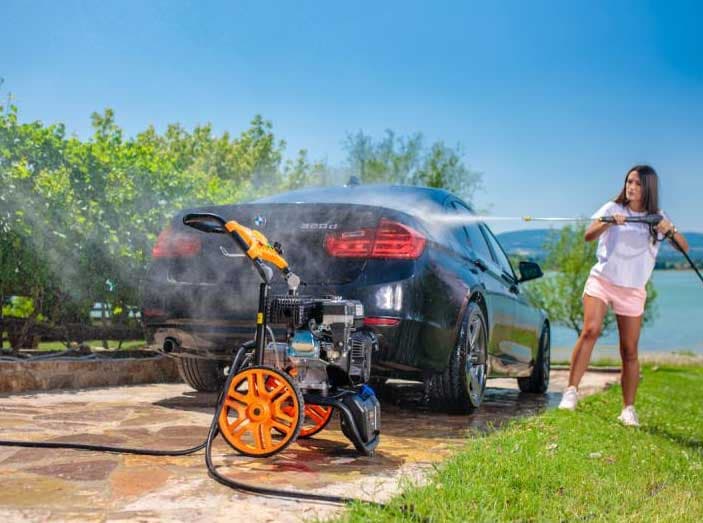 Profesionalni motorni aparat za pranje vodom pod pritiskom Villager VPW 195