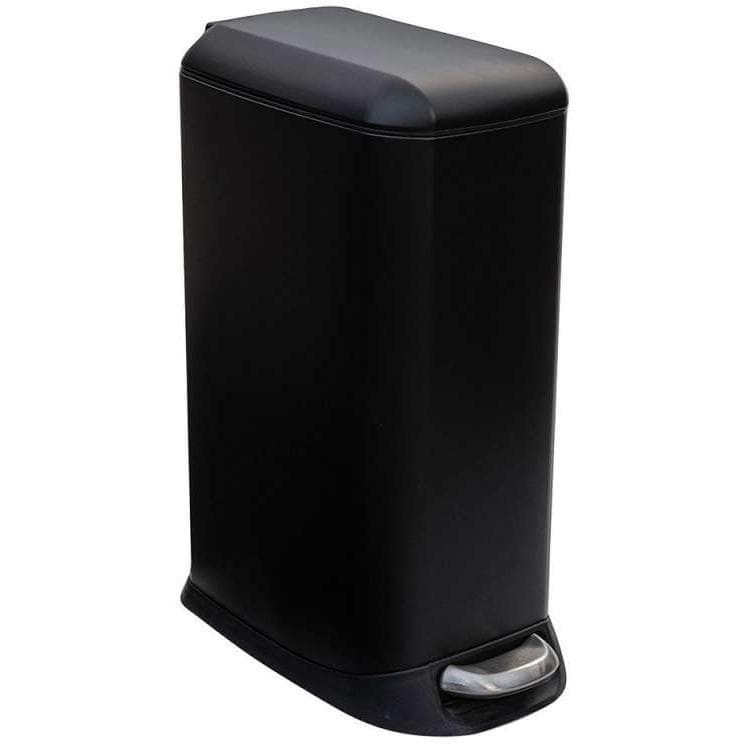 Estia ES01-9144 metalna kanta sa pedalom crna mat