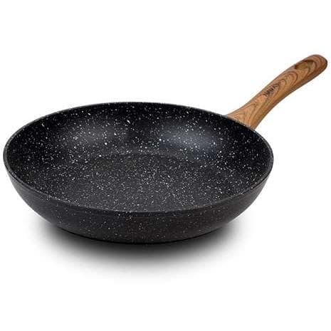 Nava NV10-144-103 Tiganj 28cm Nature Sa Nelepljivim Premazom Crni