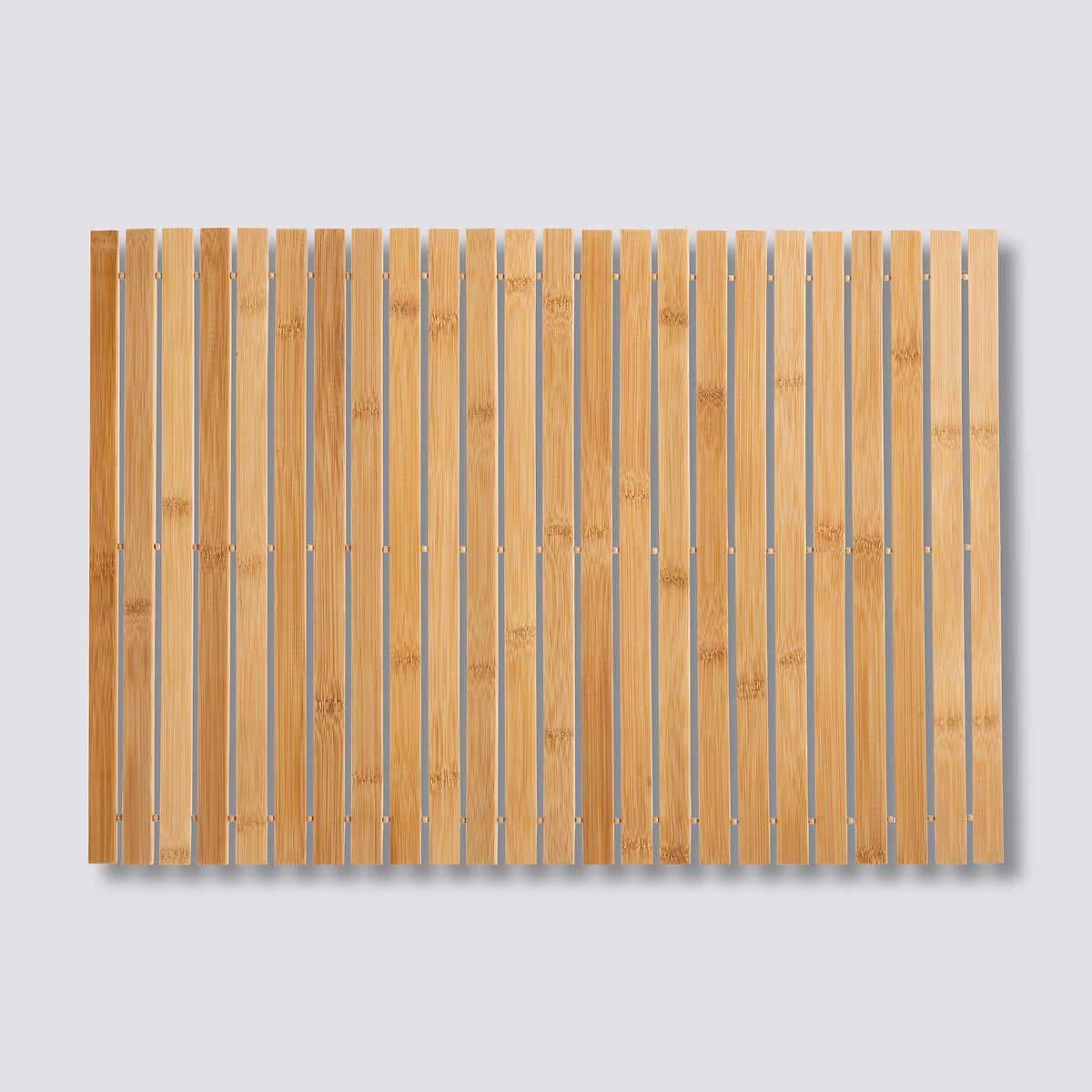 Drvena Prostirka Podloga Za Kupatilo 40 x 60 cm Bambus