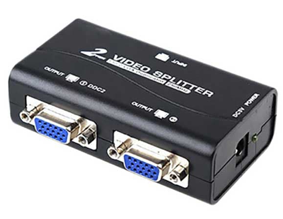 Aktivni VGA razdelnik za povezivanje dva monitora na računar