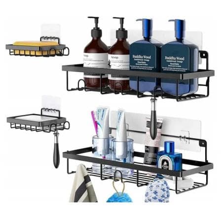 Zidne police za kupatilo Set 4kom. Vilde 569735