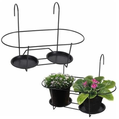 Metalni držač za dve saksije Vilde 330803