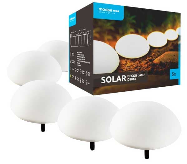 Solarne lampe 5 kom. Modee ML-DS014