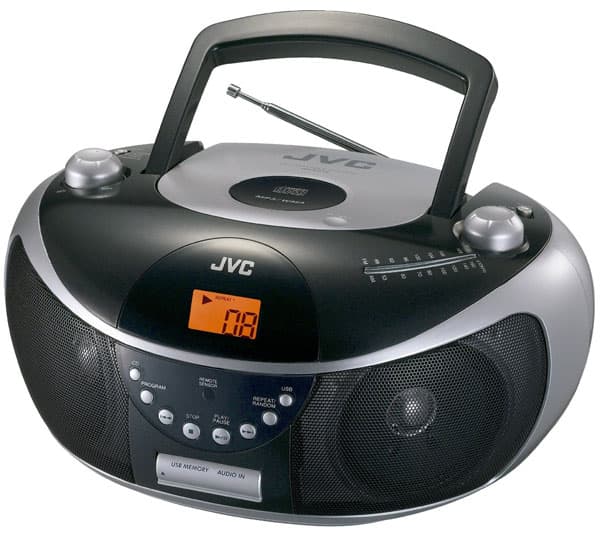 JVC RD-EZ16 - Boombox - radio / CD / MP3 / USB audio player