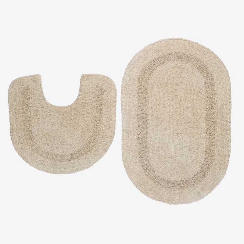 Prostirke za kupatilo Komplet 2 dela Lorrient Bež