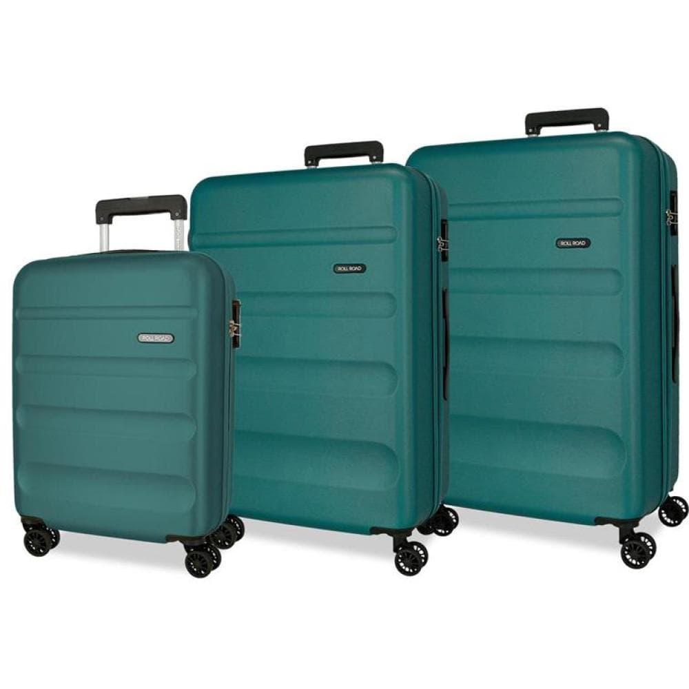 Komplet ABS kofera 75/65/55cm Roll Road Flex Emerald 58494