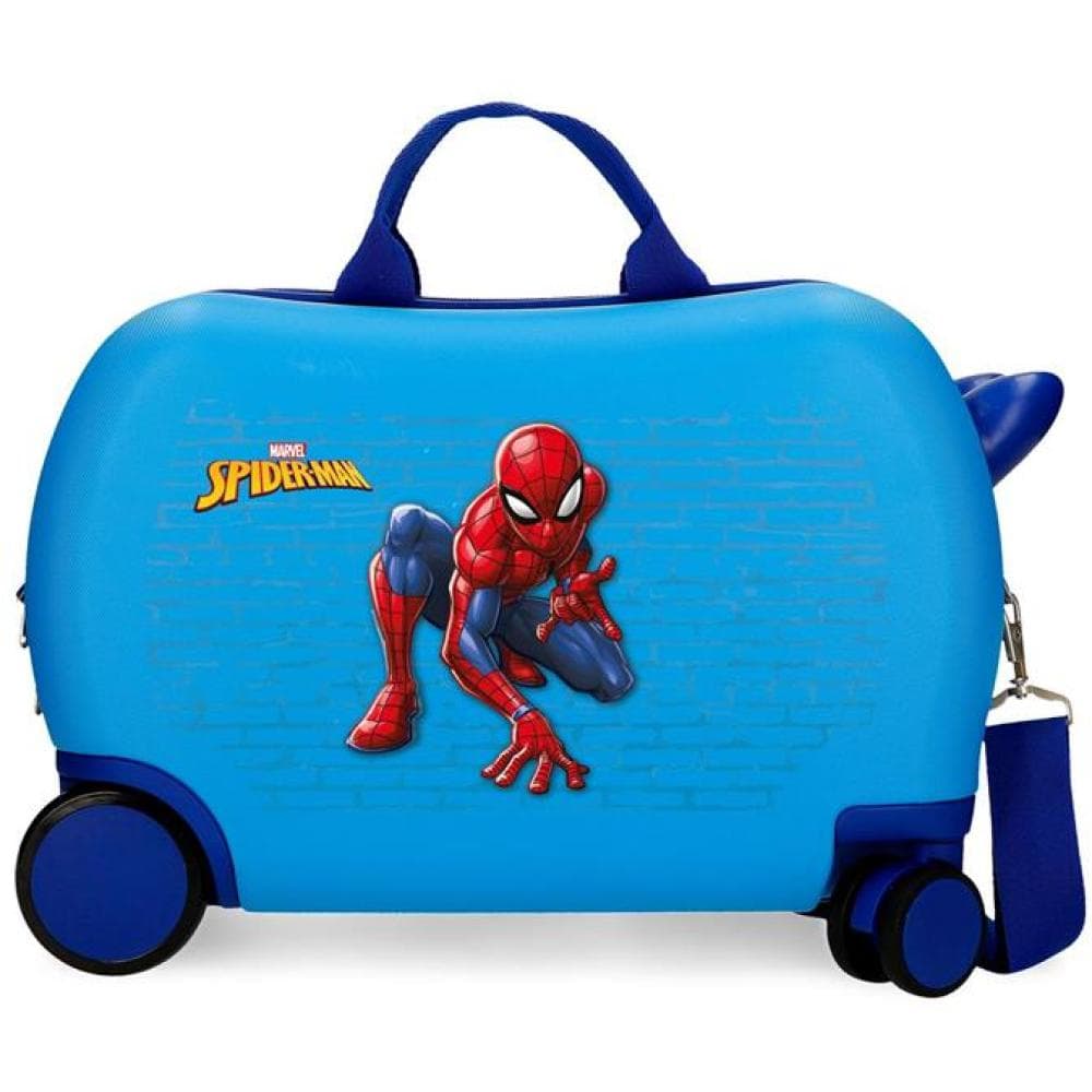 Dečji kofer za put i vožnju Spiderman Vigilant blue 44510