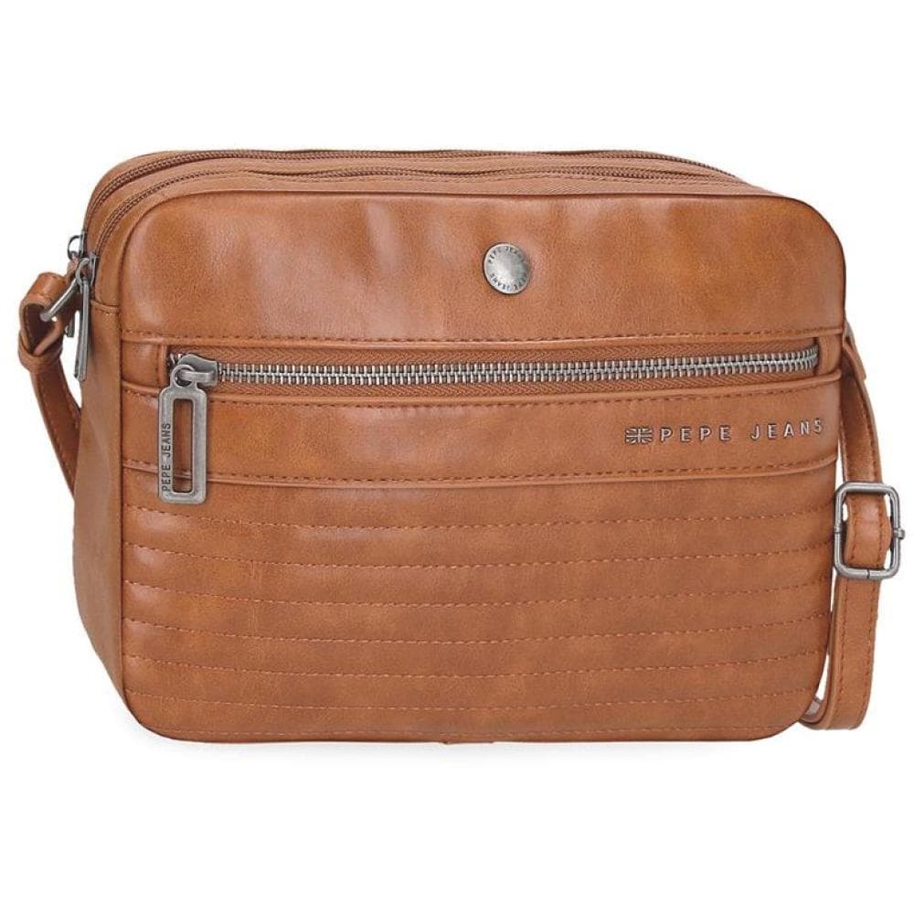 Ženska tašna 24cm Pepe Jeans Biker brown 71554