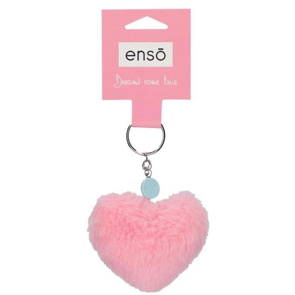 Privezak za ključeve torbu ranac Enso Heart light pink 94702