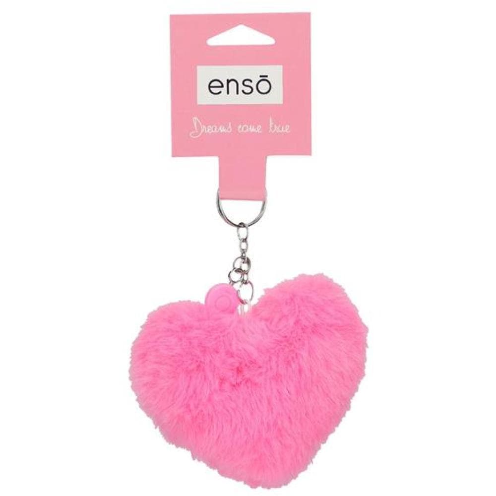 Privezak za ključeve torbu ranac Enso Heart orchid pink 94702