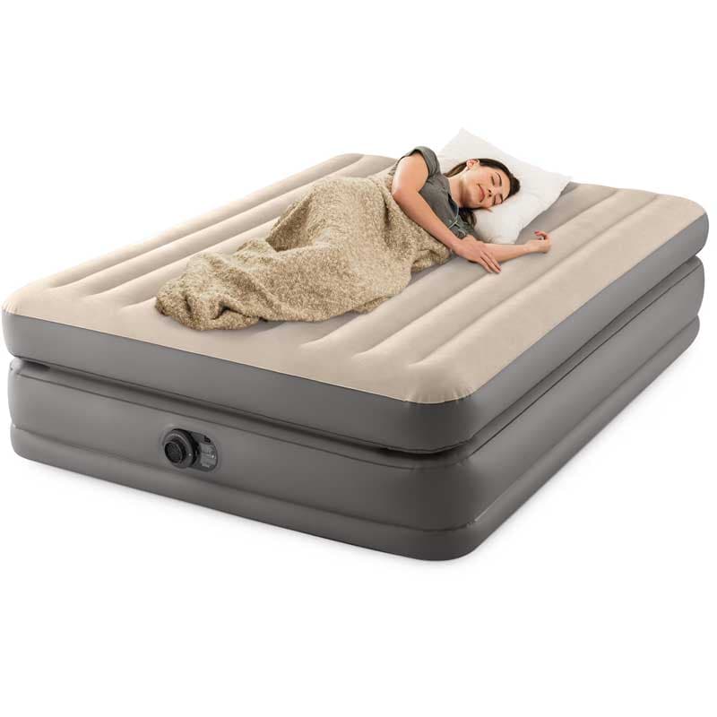 Intex krevet na naduvavanje sa ugrađenom pumpom Queen Comfort 64164ND 152 x 203 x 51cm