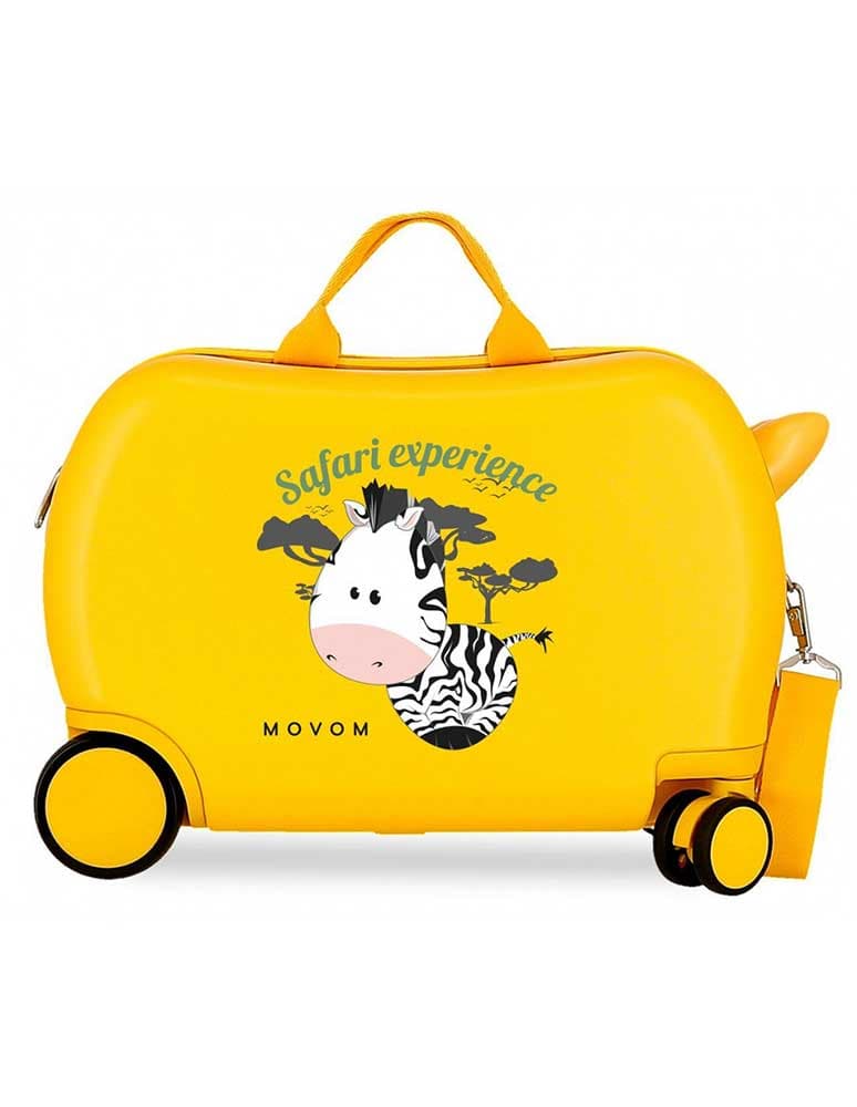 Dečiji kofer za put i vožnju Movom Adventures yellow 20510