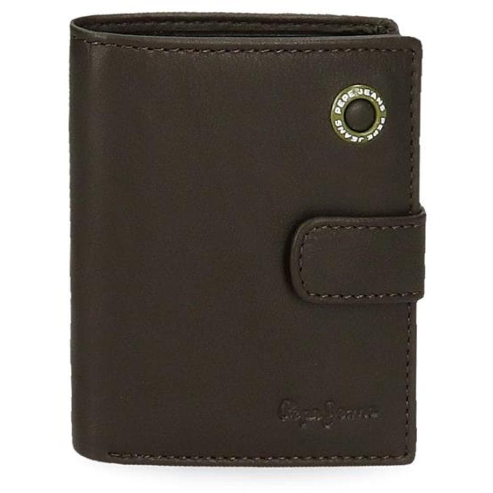 Novčanik od prirodne kože Pepe Jeans Badge brown 73712