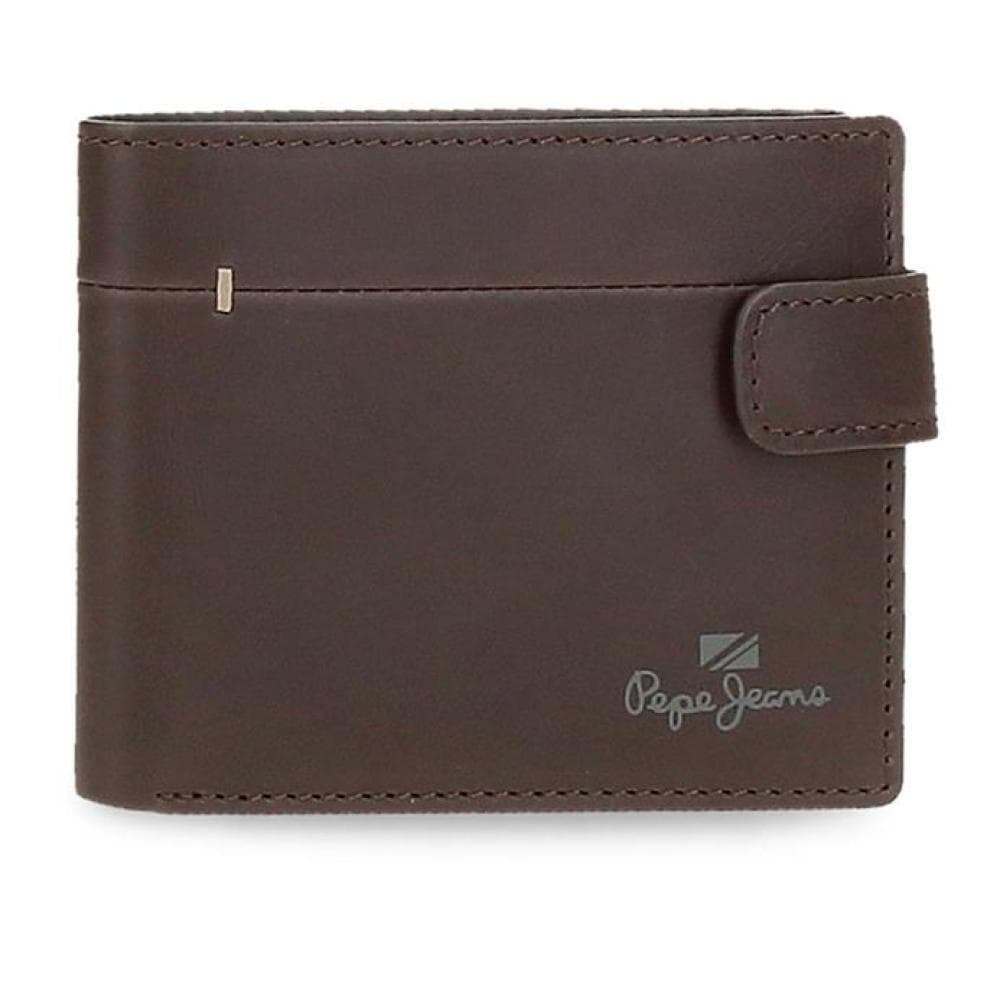 Muški novčanik od prirodne kože PJL Staple brown 78433