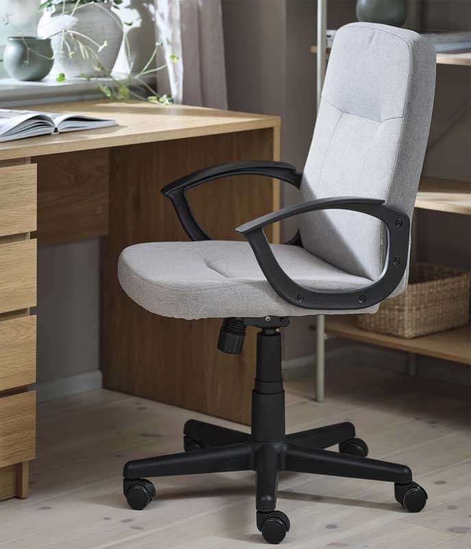 Udobna radna stolica podesive visine Nimt T