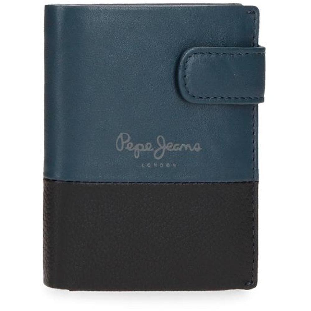 Kožni novčanik za muškarce Pepe Jeans Dual blue 78312