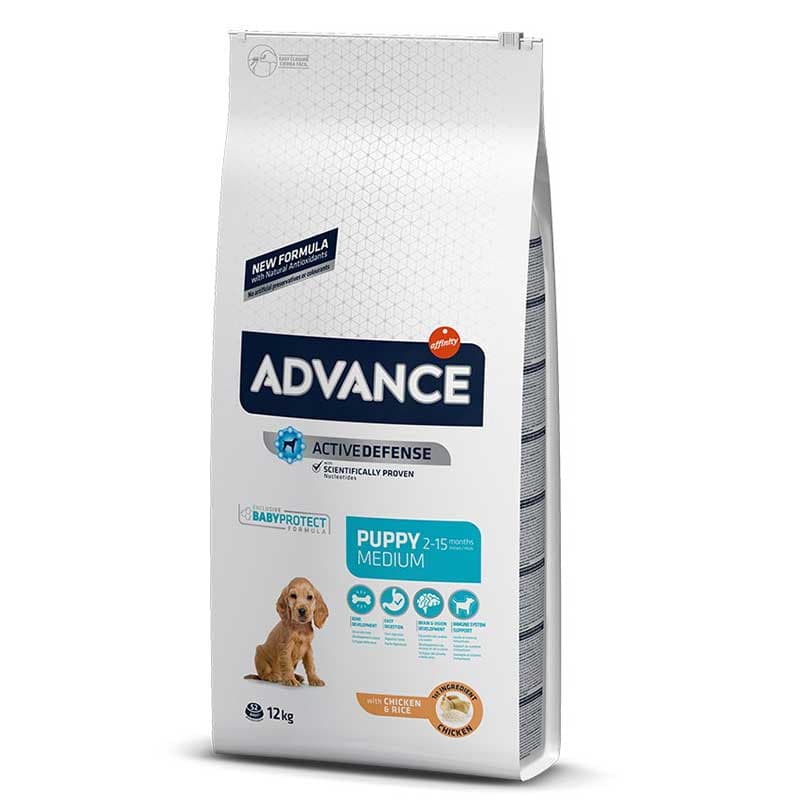 Hrana za štence srednjih rasa pasa Advance Puppy Medium pakovanje 12kg