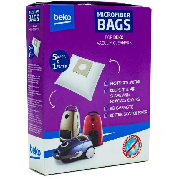BEKO Kese za VC usisivač ljubičasta paket 5+1