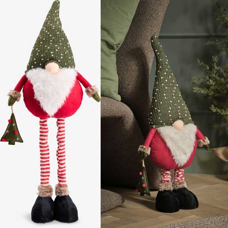 Novogodišnji patuljak sa podesivim nogama V82cm