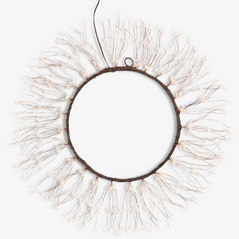 Venčić sa 720 LED lampica i automatskim tajmerom 25cm