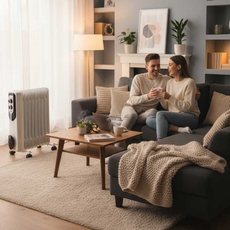 Uljani radijator sa 11 rebara 2500W Prosto UR-B18-11E