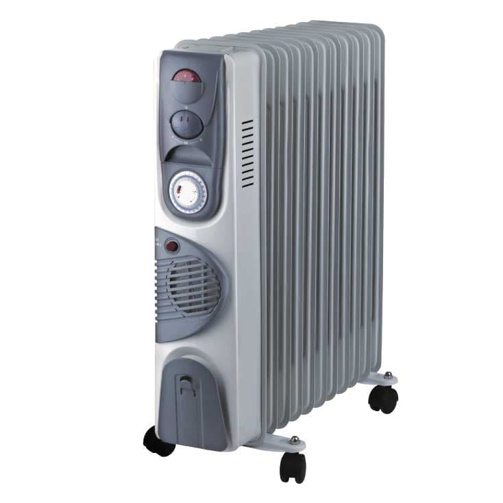 Uljani radijator sa ventilatorom i 11 rebara 2900W Prosto UR-B22FT-11E