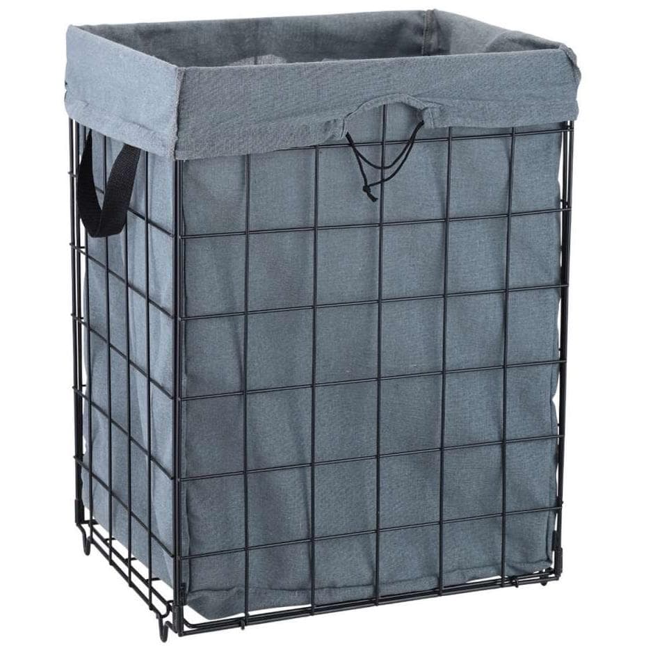 Estia Sklopiva korpa za veš sa metalnim ramom 35x40x55cm