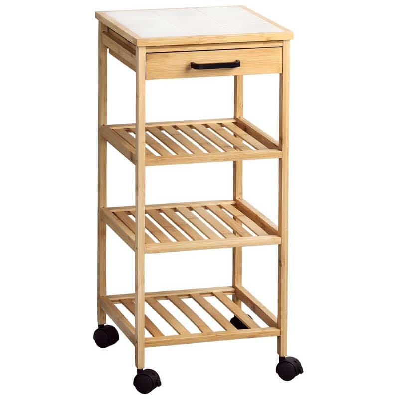 Polica sa točkićima 34x34x73cm Kesper KSP25774