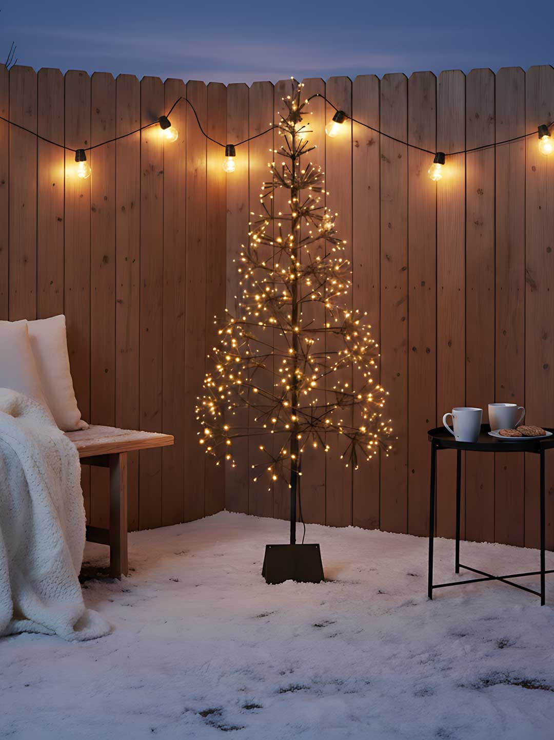 Svetleća Jelka Visine 180 cm Sa 480 LED sijalica