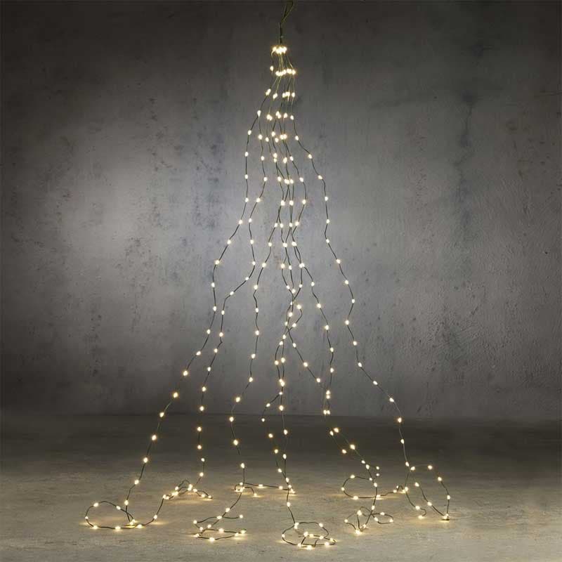 Lampice za jelku 256LED 1.6m Classic White Luca Lighting