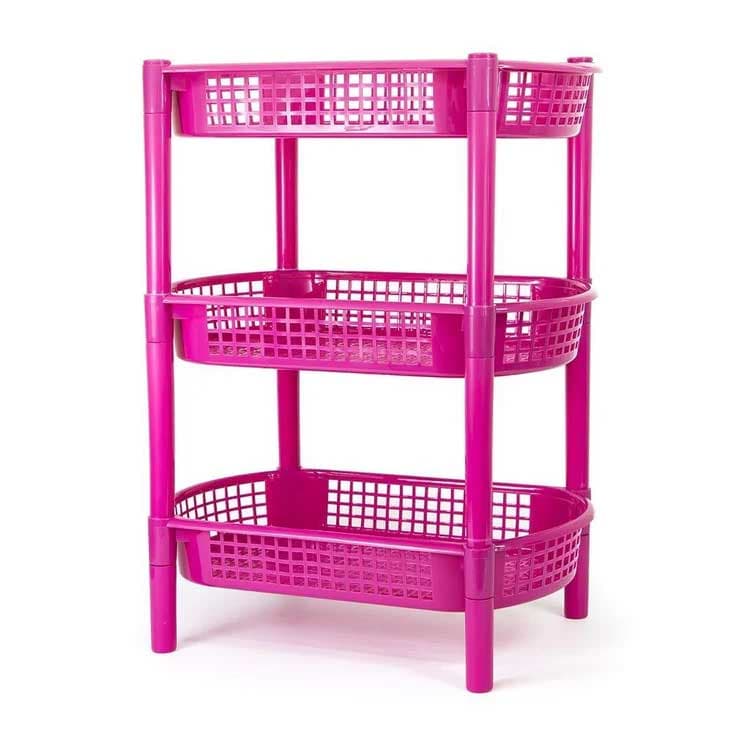 Plastična polica sa 3 odvojiva nivoa