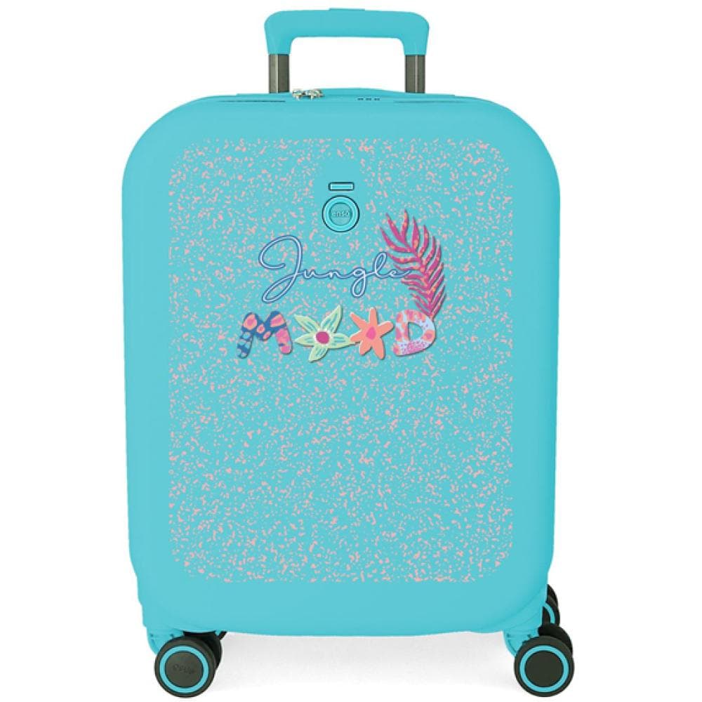 Putni kofer 55cm Enso Jungle Mood turquoise 98191
