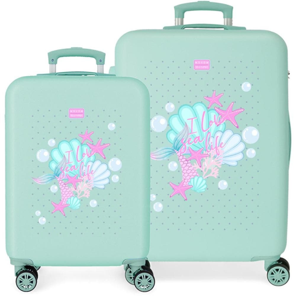ABS koferi 55cm i 65cm Movom I Love Sea Life 30514