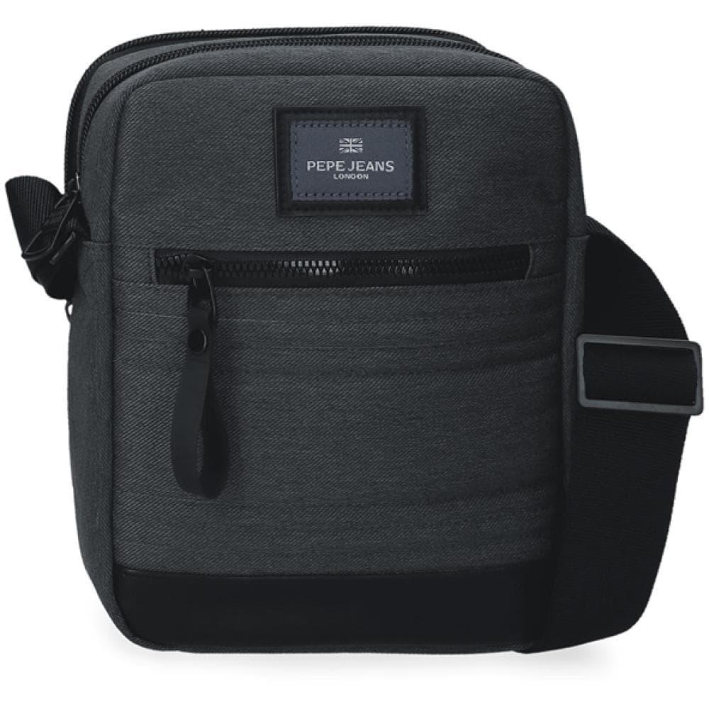 Muška torbica 22cm sa dve pregrade PJL Whitton grey 73255