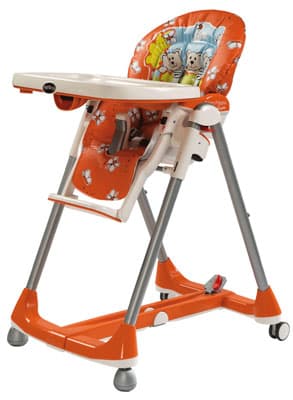 Peg Perego stolica za hranjenje Prima Pappa Diner Orsi Arancio P0169.67