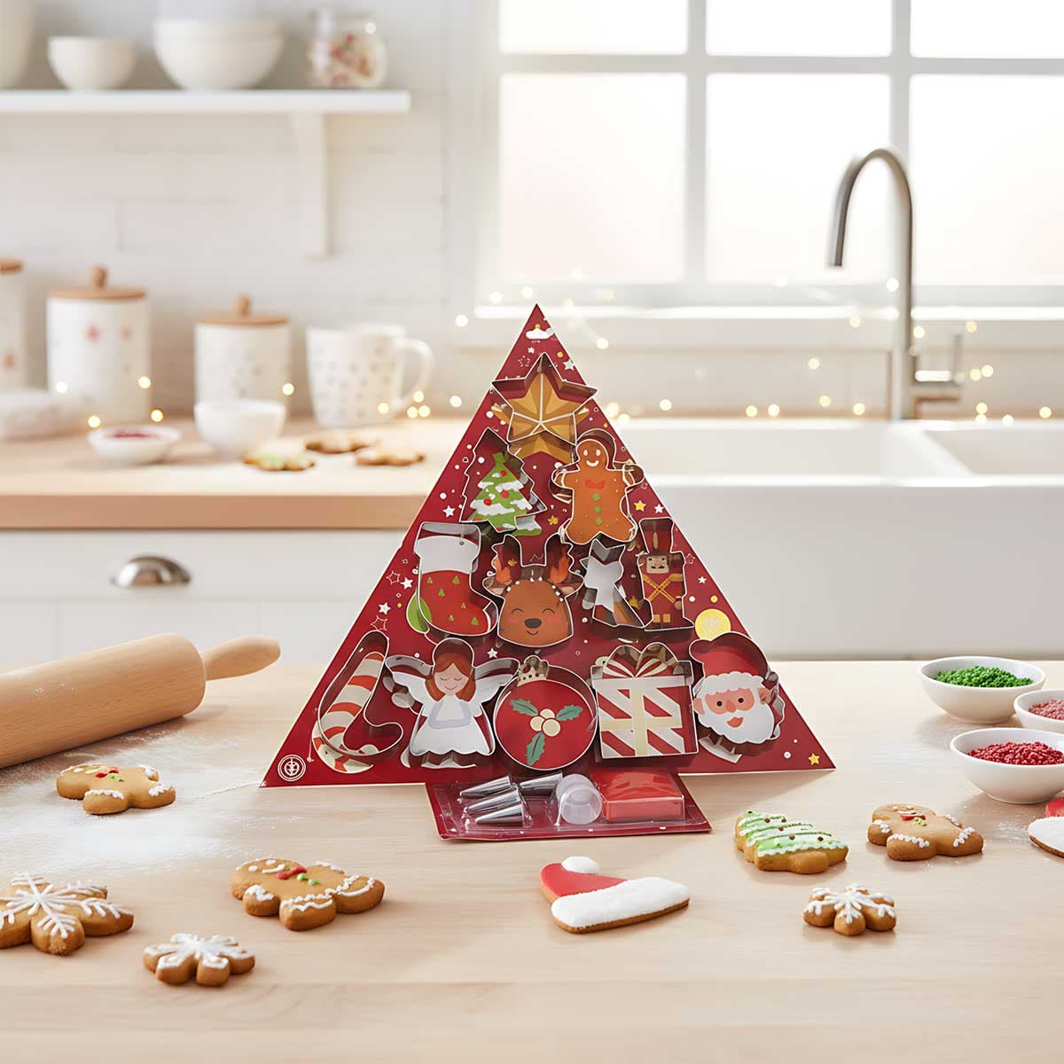 Kalupi Za Novogodišnje i Božićne Kolače - 17 Delova