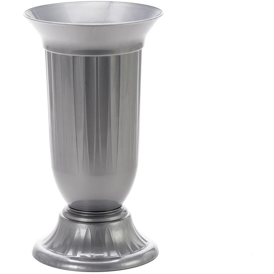 Vaza za cveće Siva PVC 29x16cm