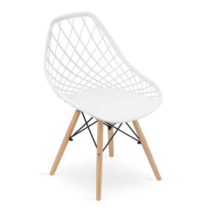 Trpezarijska stolica Sakhai White