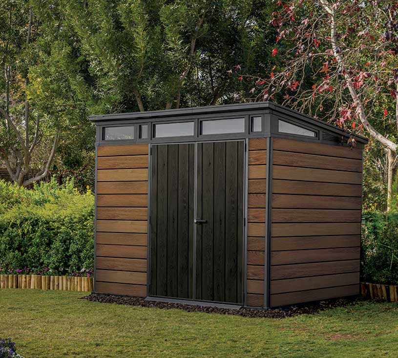 Montažna pomoćna baštenska kućica Šupa Keter Penthouse 9x7ft Deco