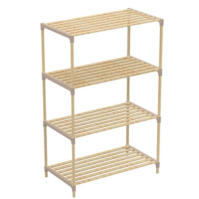 Multifunkcionalna polica sa 4 nivoa Fixwood 2006-4