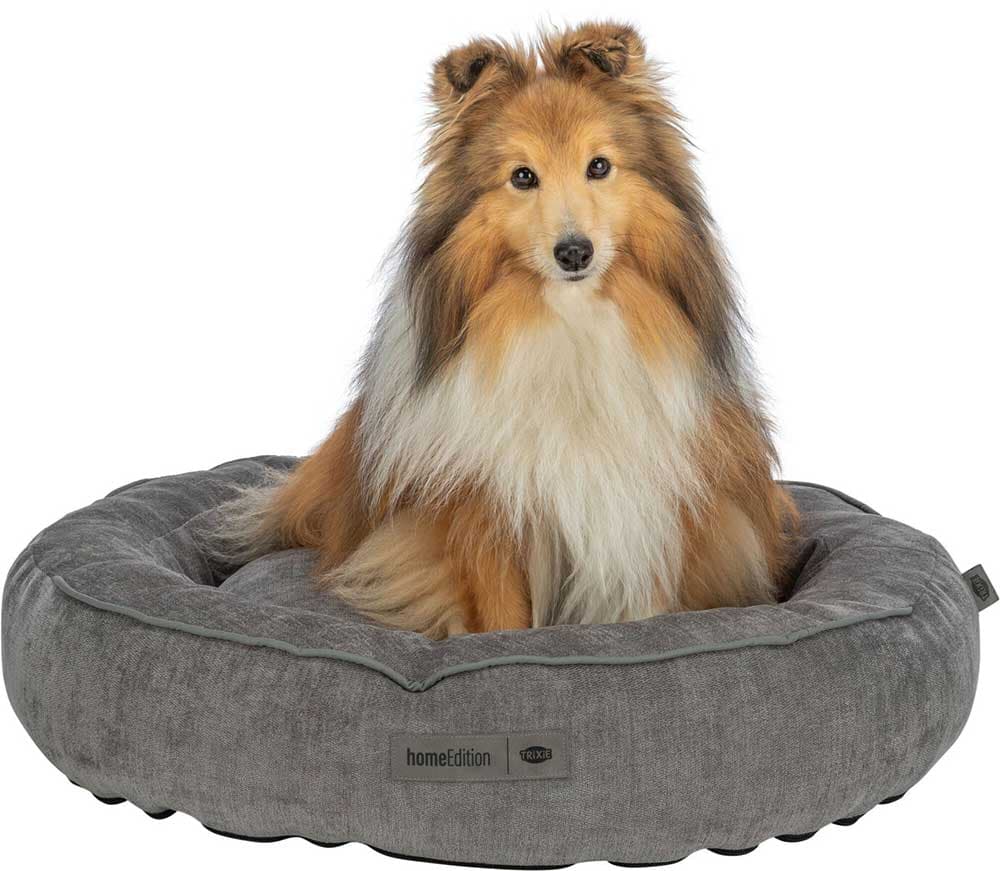 Okrugli ortopedski krevet za pse 70cm Lennox Vital grey Trixie 371322